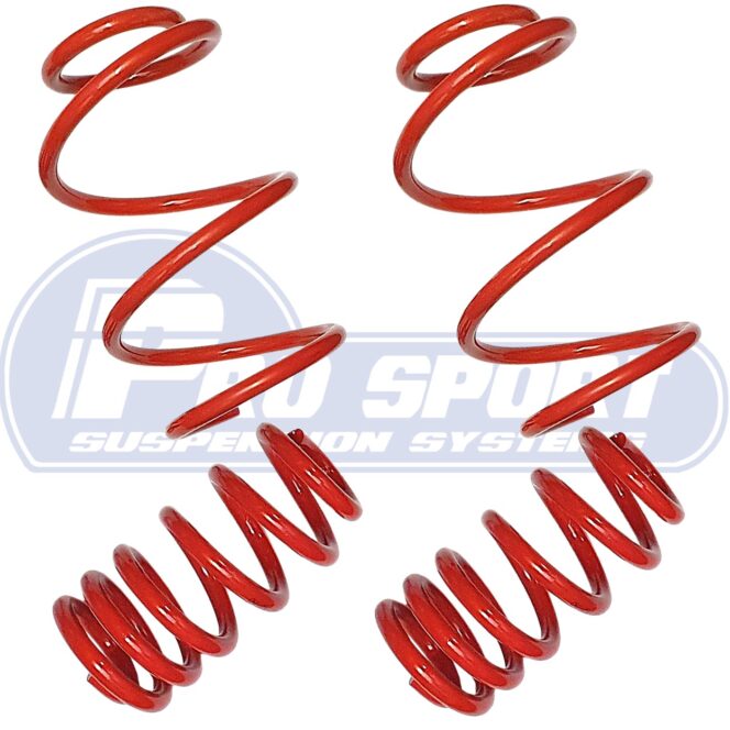 Prosport 55mm Lowering Springs for VW Transporter T5 T26/T28/T30 2.0i, 1.9 TDI, 2.5 TDI, 3.2 V6 - 2003-2009 (120889)